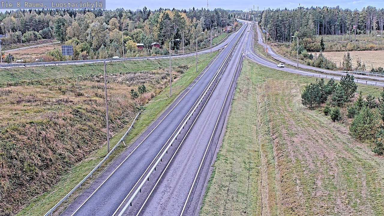 Kelikamerat Kuva Tie 8 Rauma, Luostarinkylä, Rauma, Satakunta