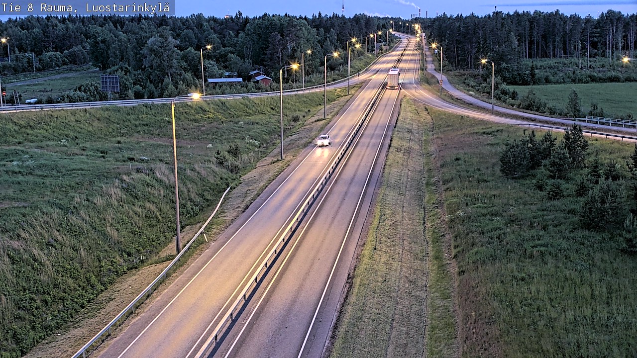 Kelikamerat Kuva Tie 8 Rauma, Luostarinkylä, Rauma, Satakunta