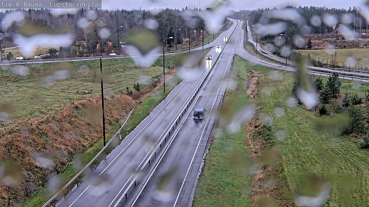 Kelikamerat Kuva Tie 8 Rauma, Luostarinkylä, Rauma, Satakunta