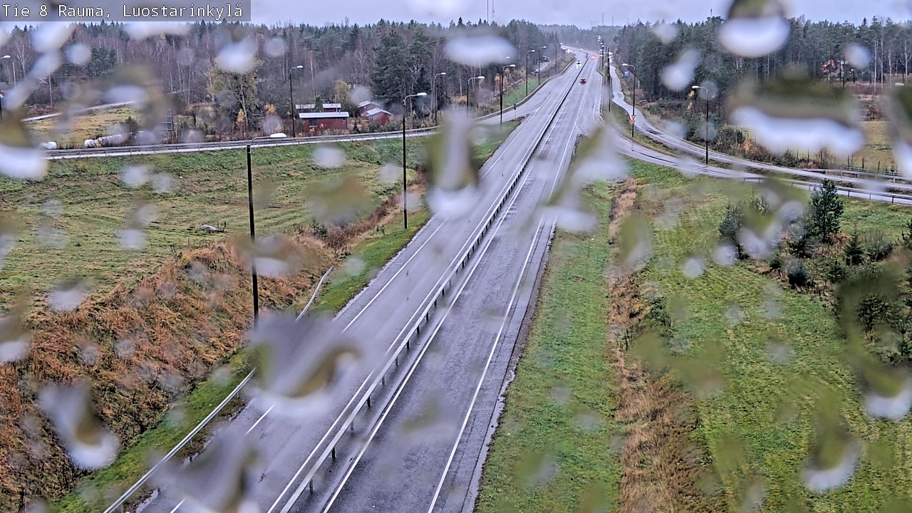 Kelikamerat Kuva Tie 8 Rauma, Luostarinkylä, Rauma, Satakunta