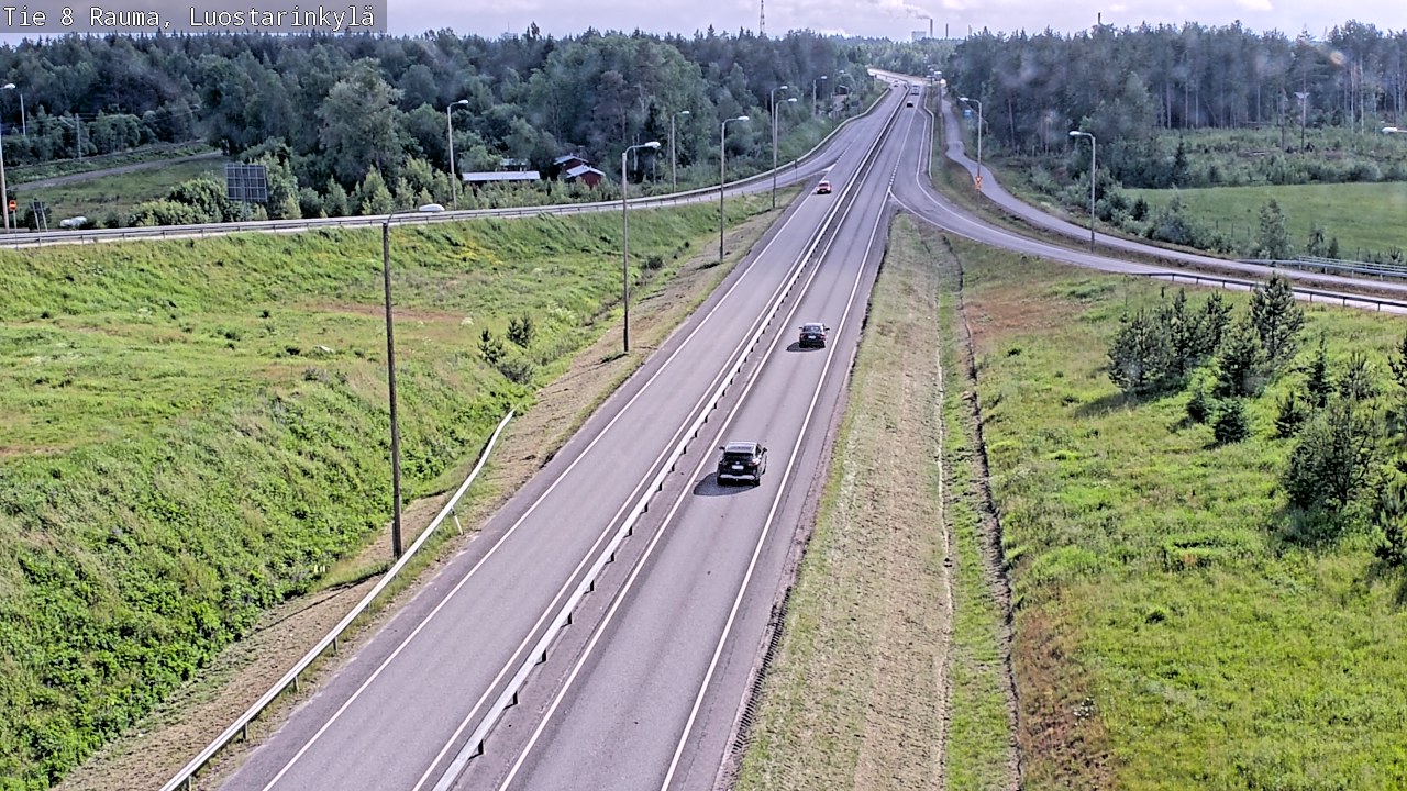 Kelikamerat Kuva Tie 8 Rauma, Luostarinkylä, Rauma, Satakunta