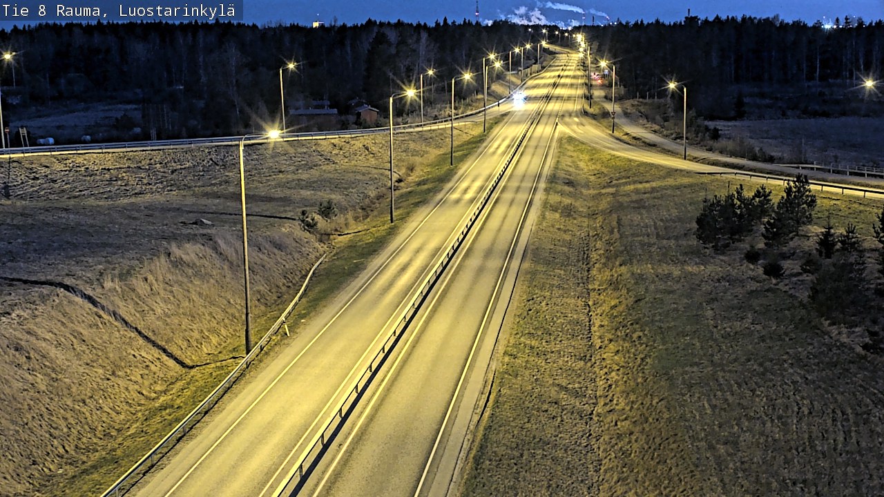 Kelikamerat Kuva Tie 8 Rauma, Luostarinkylä, Rauma, Satakunta