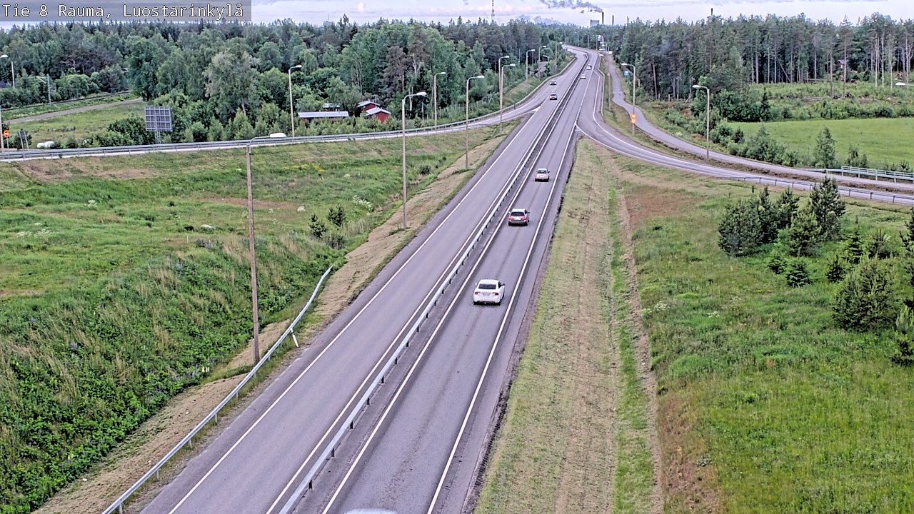 Kelikamerat Kuva Tie 8 Rauma, Luostarinkylä, Rauma, Satakunta