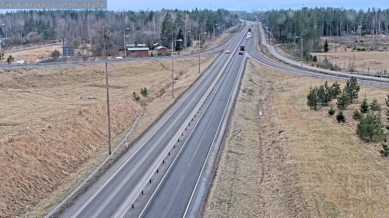 Kelikamerat Kuva Tie 8 Rauma, Luostarinkylä, Rauma, Satakunta