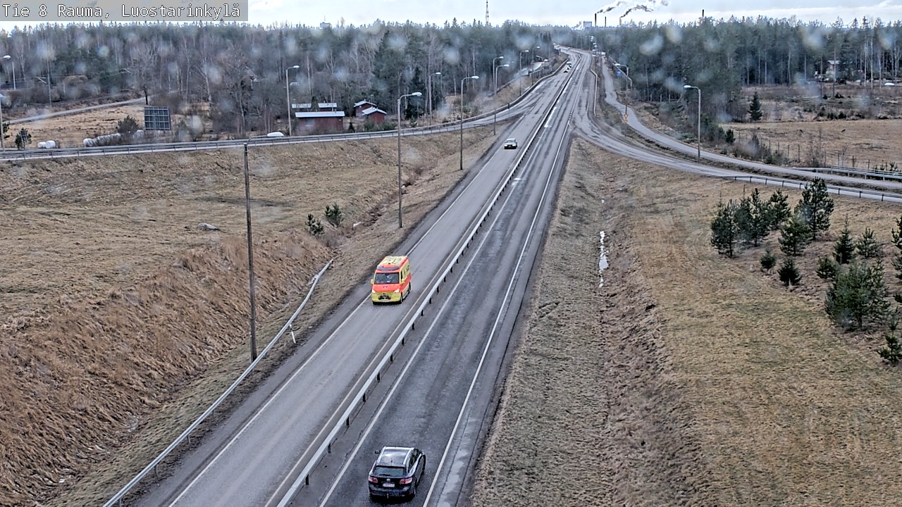 Kelikamerat Kuva Tie 8 Rauma, Luostarinkylä, Rauma, Satakunta