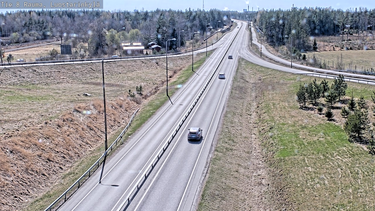 Kelikamerat Kuva Tie 8 Rauma, Luostarinkylä, Rauma, Satakunta