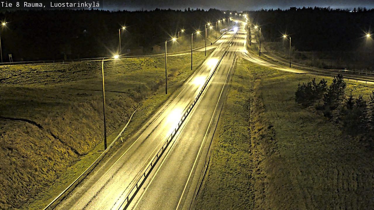 Kelikamerat Kuva Tie 8 Rauma, Luostarinkylä, Rauma, Satakunta