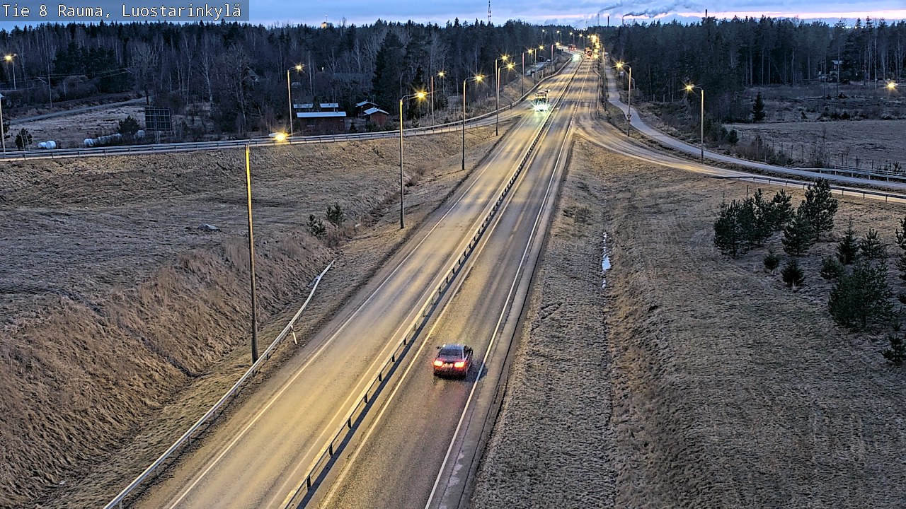 Kelikamerat Kuva Tie 8 Rauma, Luostarinkylä, Rauma, Satakunta