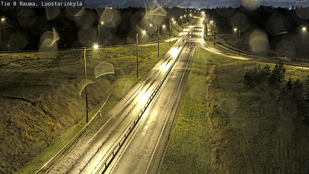 Kelikamerat Kuva Tie 8 Rauma, Luostarinkylä, Rauma, Satakunta