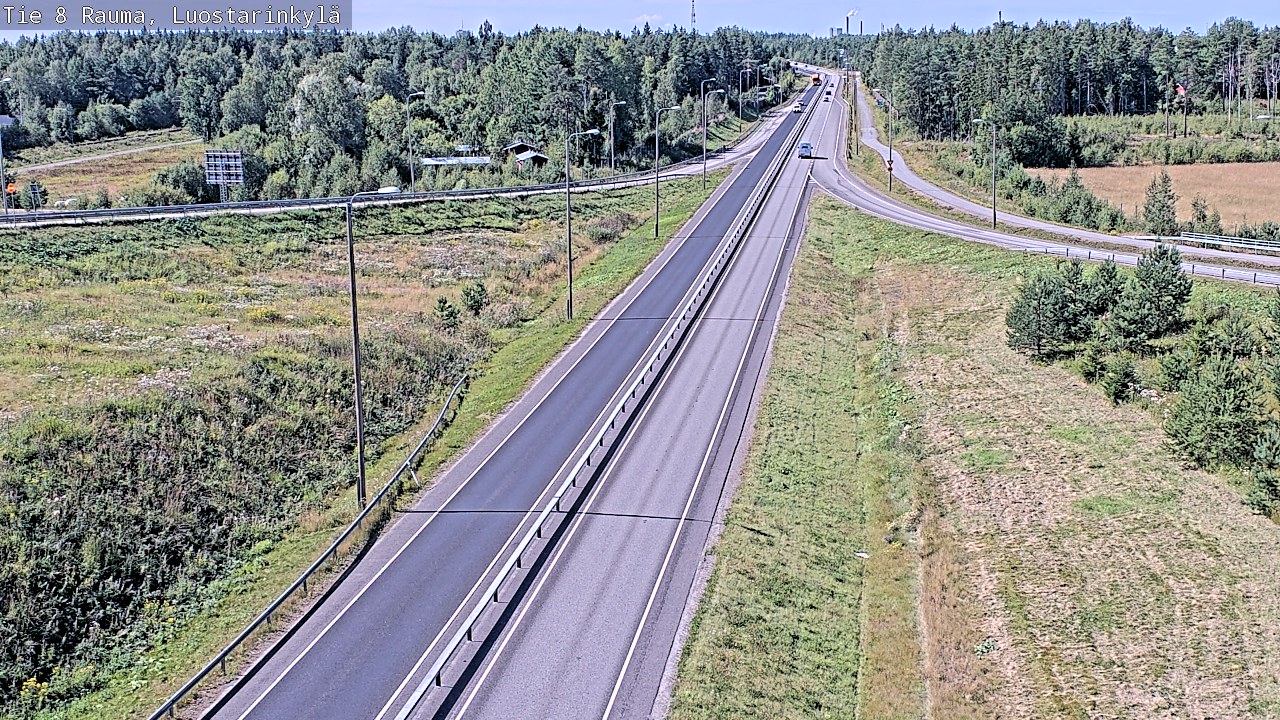 Kelikamerat Kuva Tie 8 Rauma, Luostarinkylä, Rauma, Satakunta