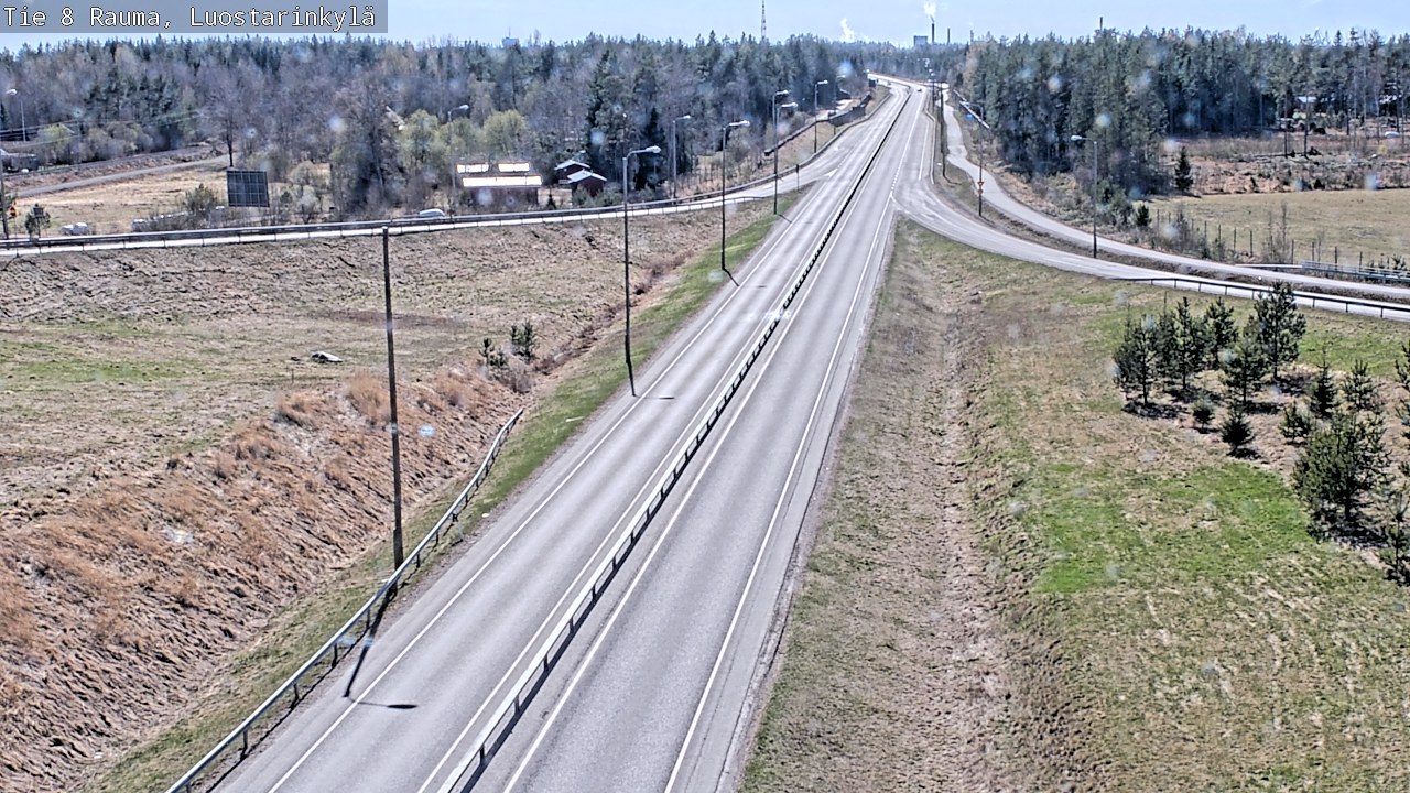 Kelikamerat Kuva Tie 8 Rauma, Luostarinkylä, Rauma, Satakunta