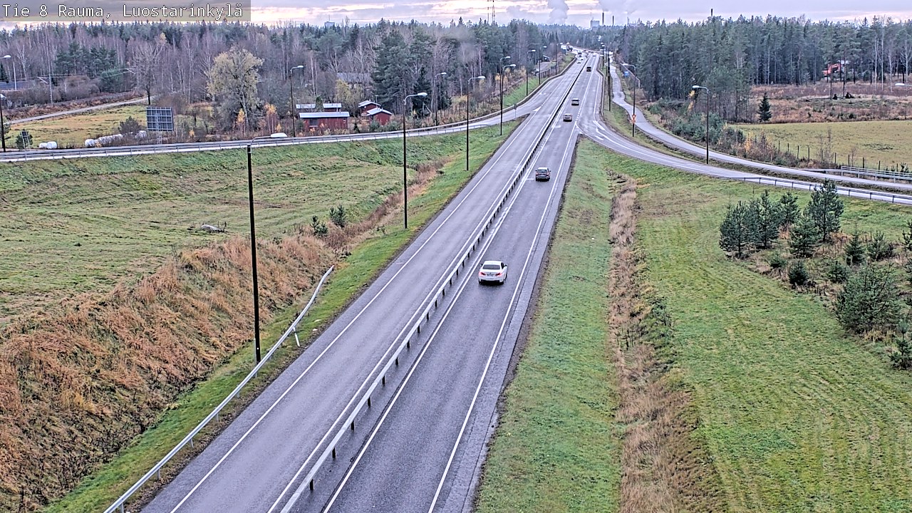 Kelikamerat Kuva Tie 8 Rauma, Luostarinkylä, Rauma, Satakunta