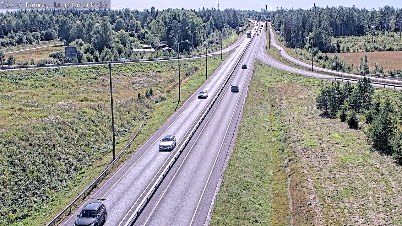 Kelikamerat Kuva Tie 8 Rauma, Luostarinkylä, Rauma, Satakunta