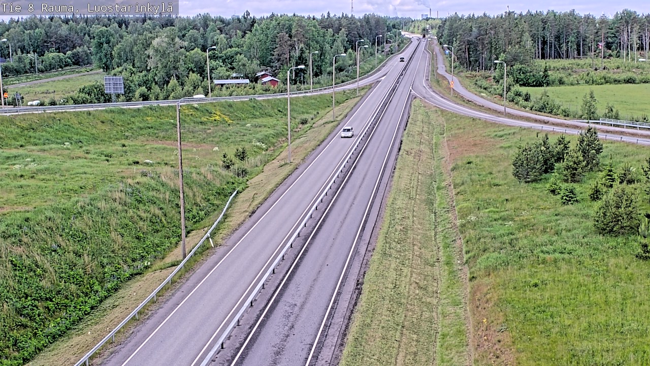 Kelikamerat Kuva Tie 8 Rauma, Luostarinkylä, Rauma, Satakunta