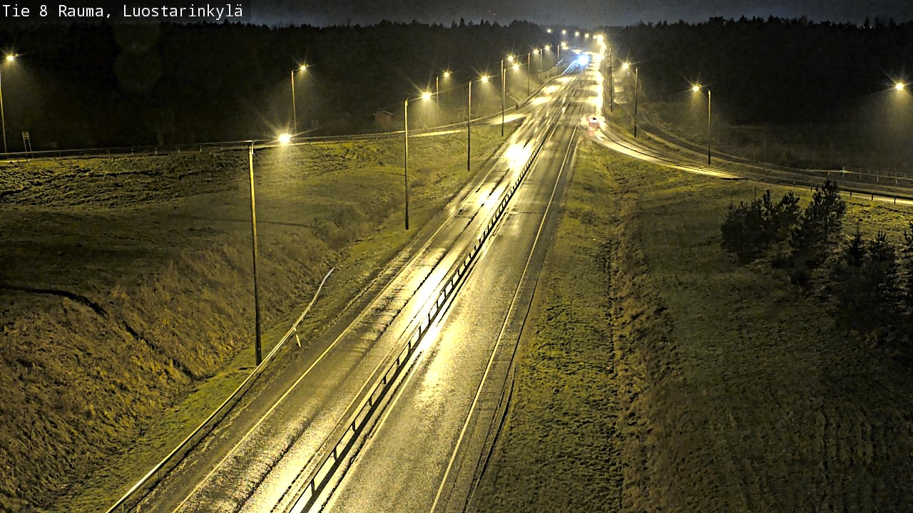 Weather Camera Image Road 8 Rauma, Luostarinkylä, Rauma, Satakunta