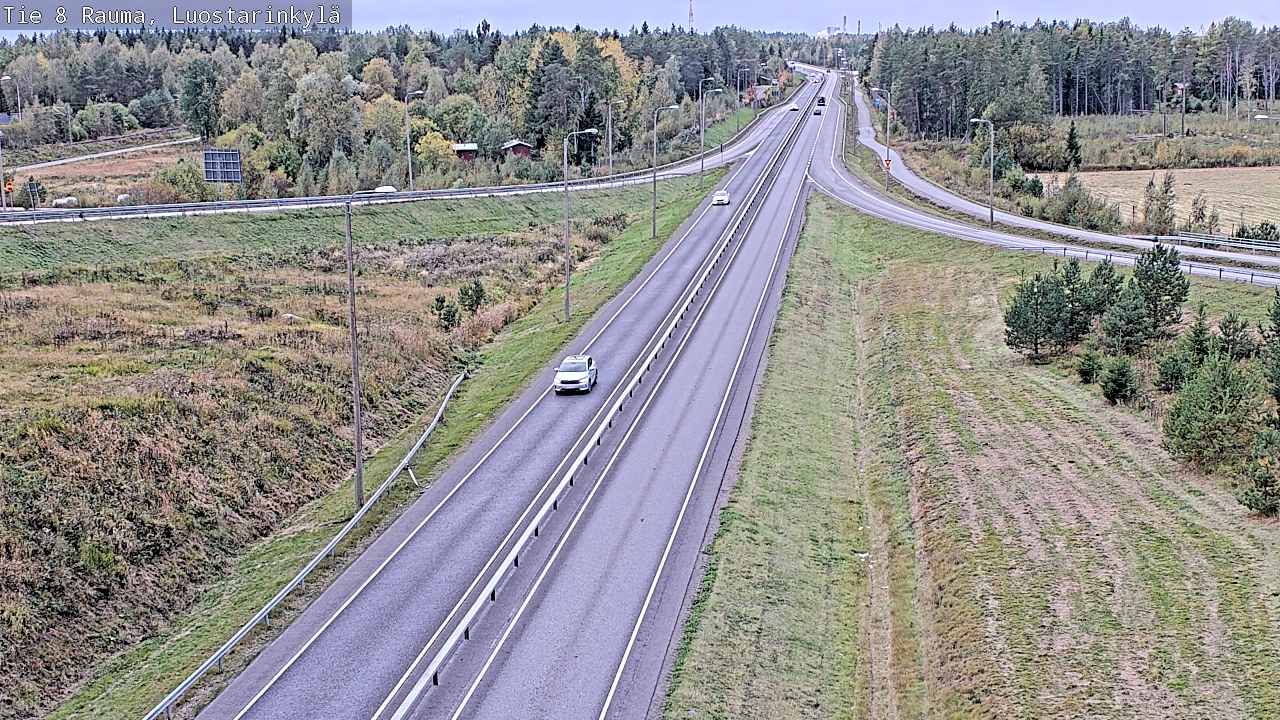 Kelikamerat Kuva Tie 8 Rauma, Luostarinkylä, Rauma, Satakunta