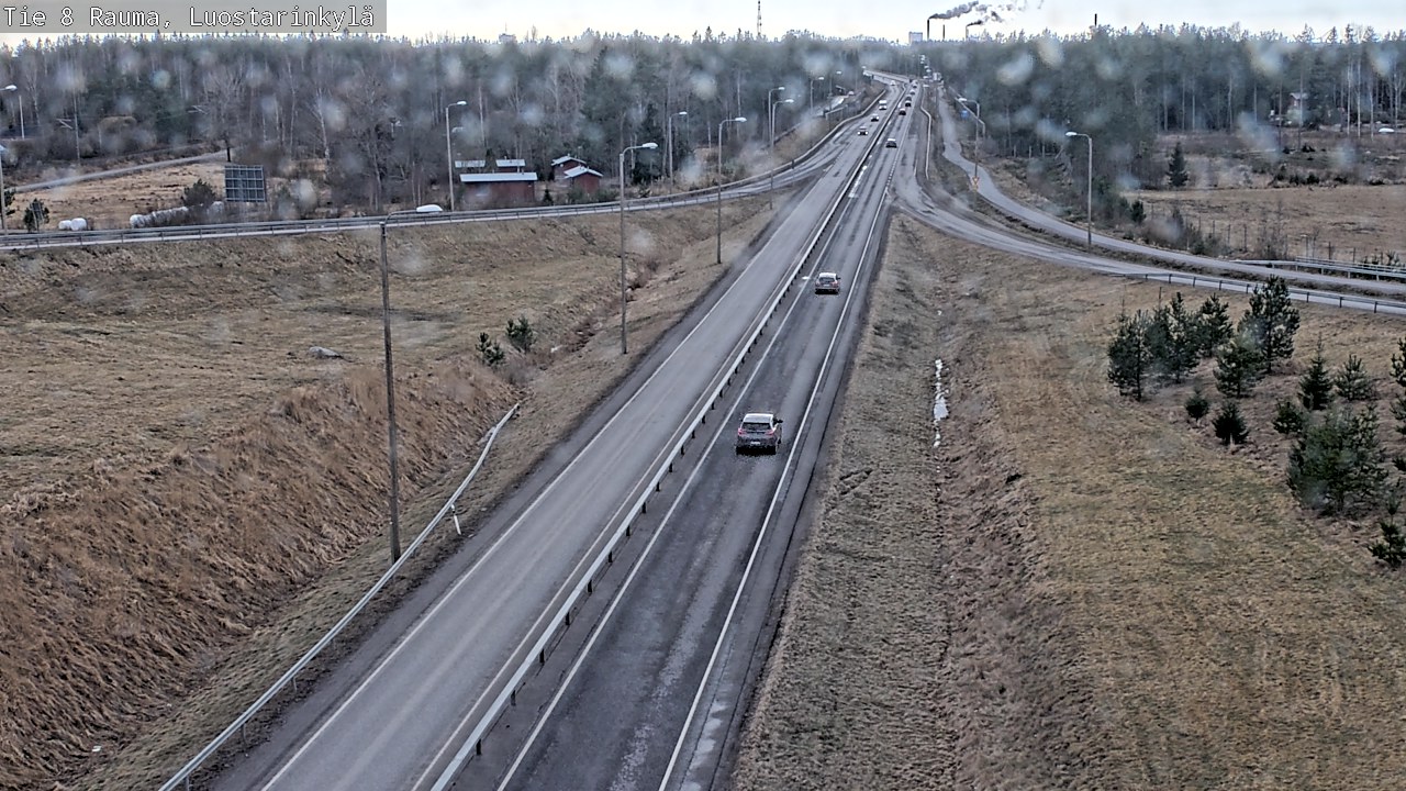 Kelikamerat Kuva Tie 8 Rauma, Luostarinkylä, Rauma, Satakunta