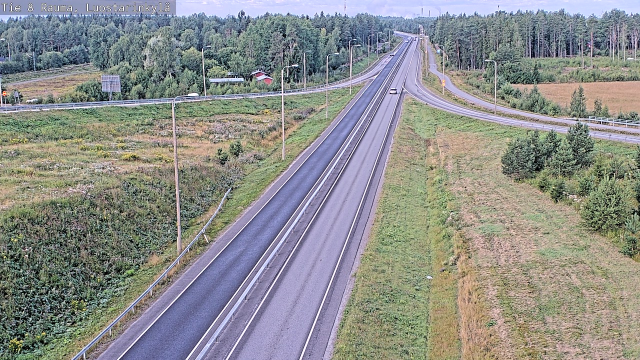Kelikamerat Kuva Tie 8 Rauma, Luostarinkylä, Rauma, Satakunta