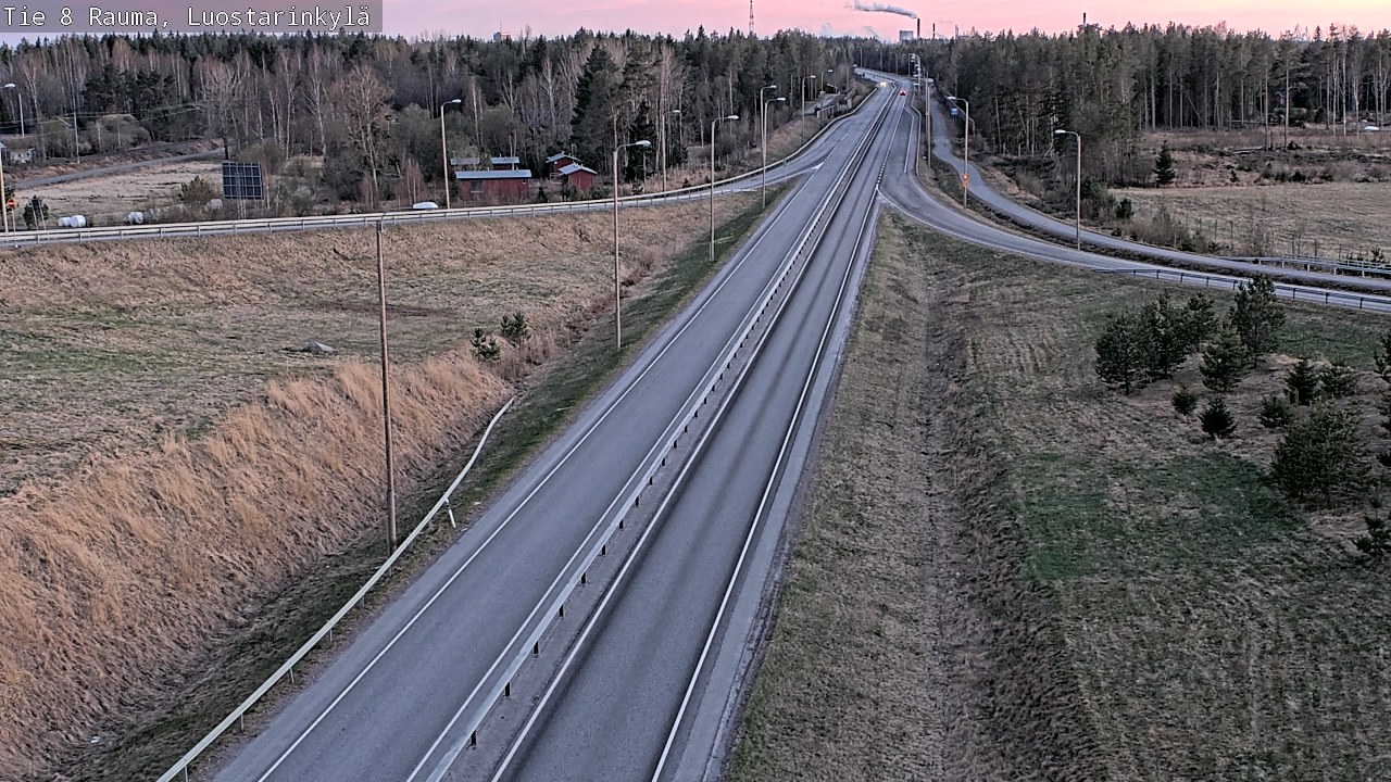Kelikamerat Kuva Tie 8 Rauma, Luostarinkylä, Rauma, Satakunta