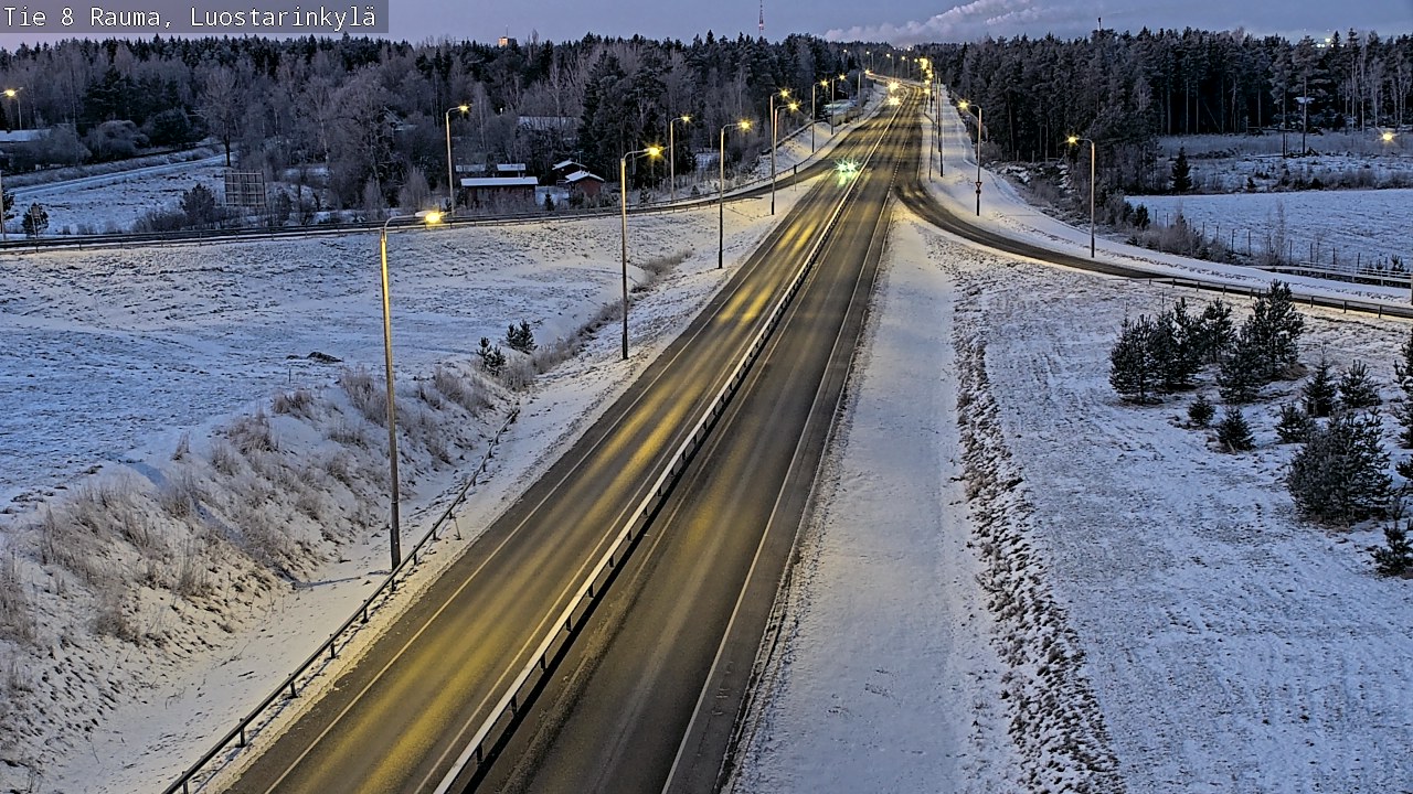 Kelikamerat Kuva Tie 8 Rauma, Luostarinkylä, Rauma, Satakunta