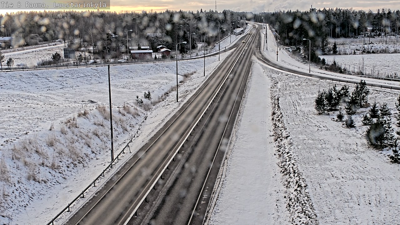 Kelikamerat Kuva Tie 8 Rauma, Luostarinkylä, Rauma, Satakunta