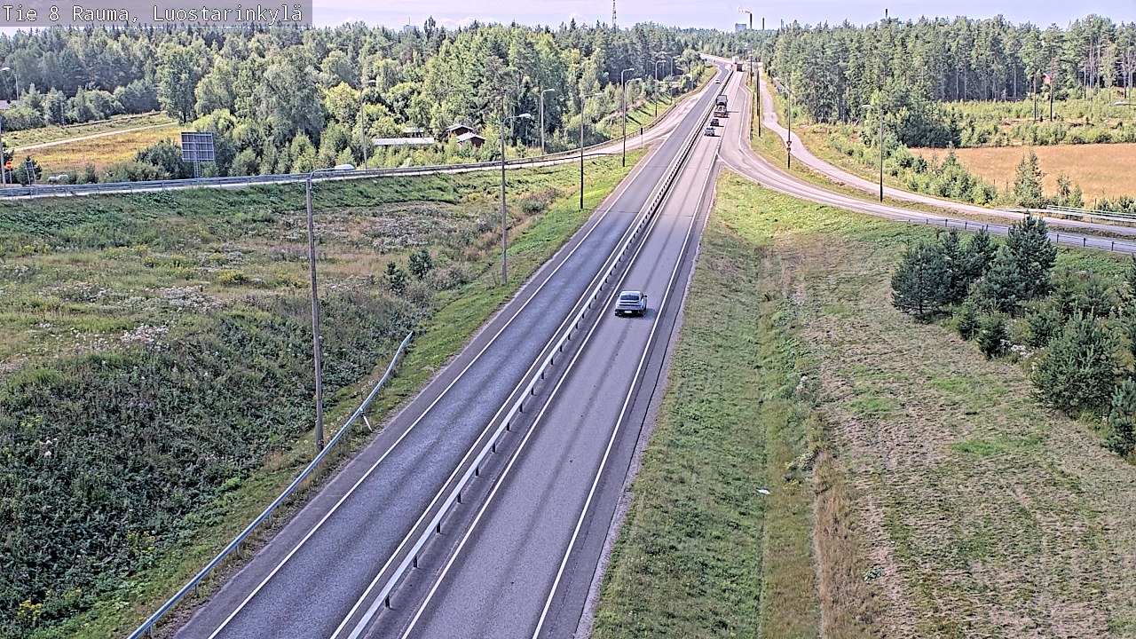 Kelikamerat Kuva Tie 8 Rauma, Luostarinkylä, Rauma, Satakunta