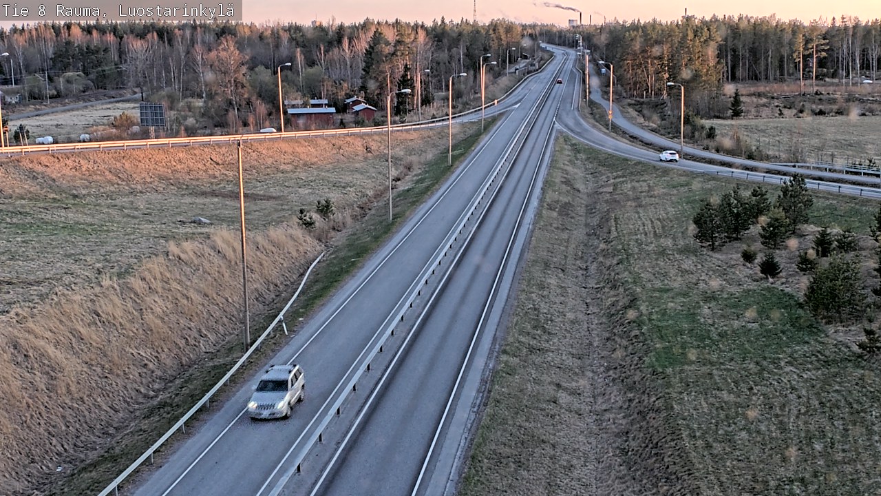 Kelikamerat Kuva Tie 8 Rauma, Luostarinkylä, Rauma, Satakunta