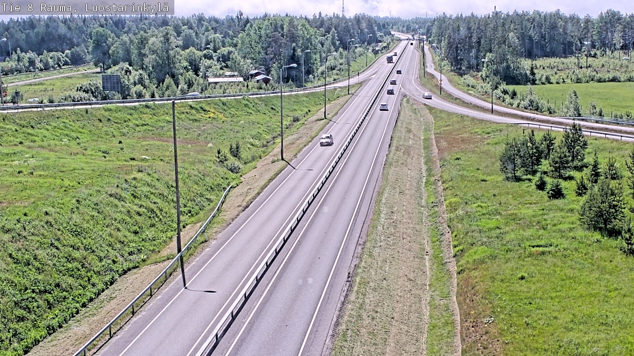 Kelikamerat Kuva Tie 8 Rauma, Luostarinkylä, Rauma, Satakunta