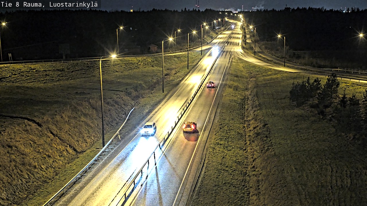 Kelikamerat Kuva Tie 8 Rauma, Luostarinkylä, Rauma, Satakunta