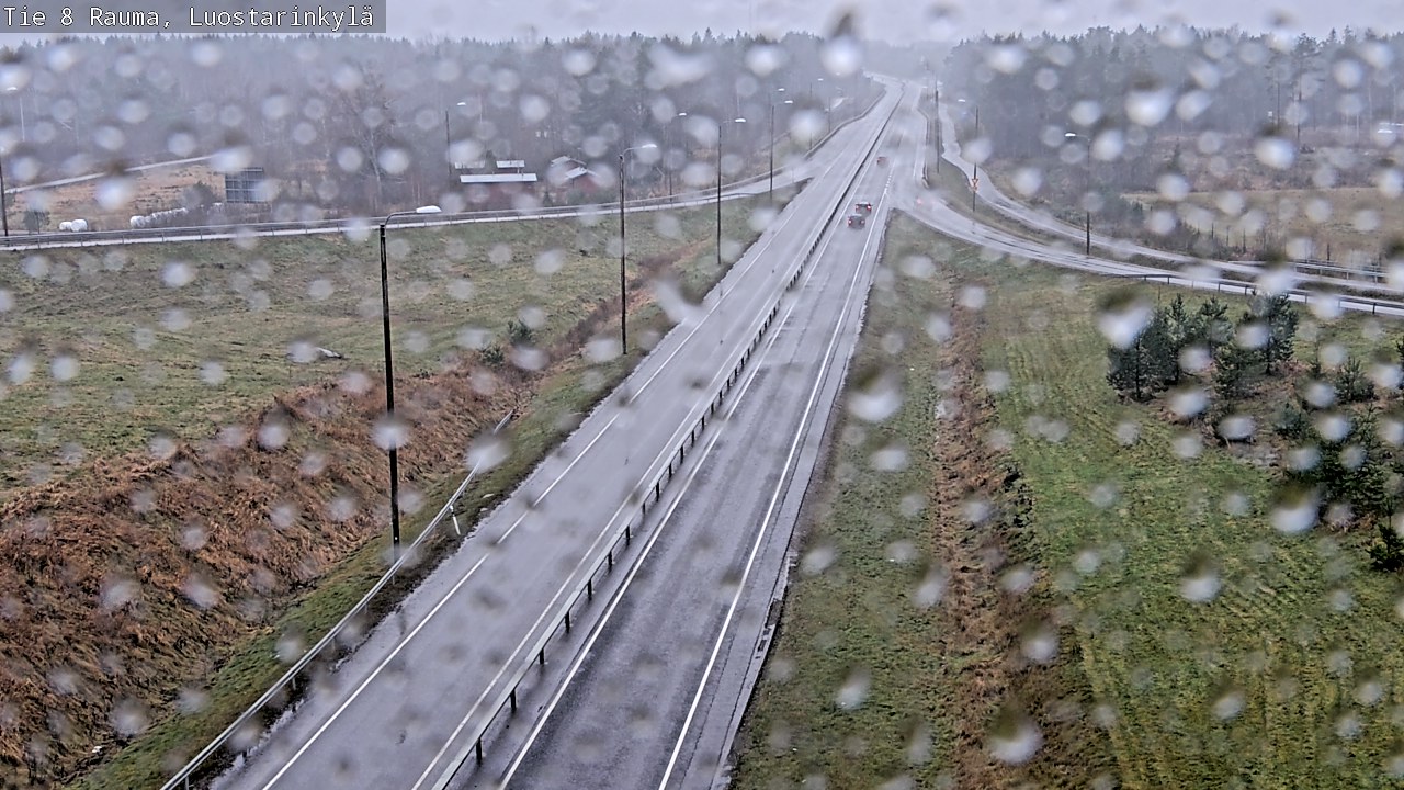 Weather Camera Image Road 8 Rauma, Luostarinkylä, Rauma, Satakunta
