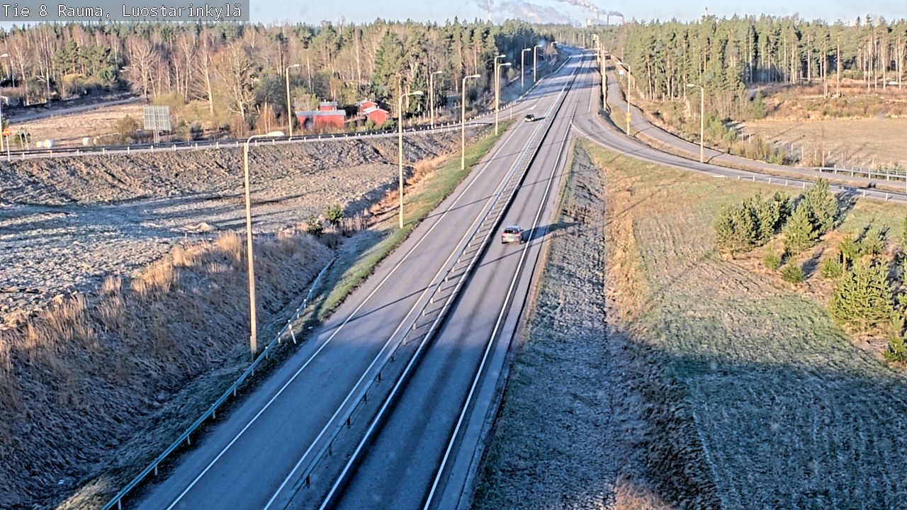 Kelikamerat Kuva Tie 8 Rauma, Luostarinkylä, Rauma, Satakunta