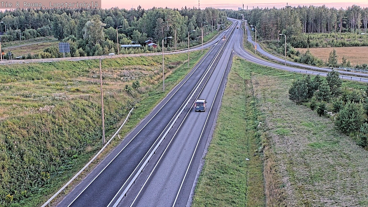 Kelikamerat Kuva Tie 8 Rauma, Luostarinkylä, Rauma, Satakunta