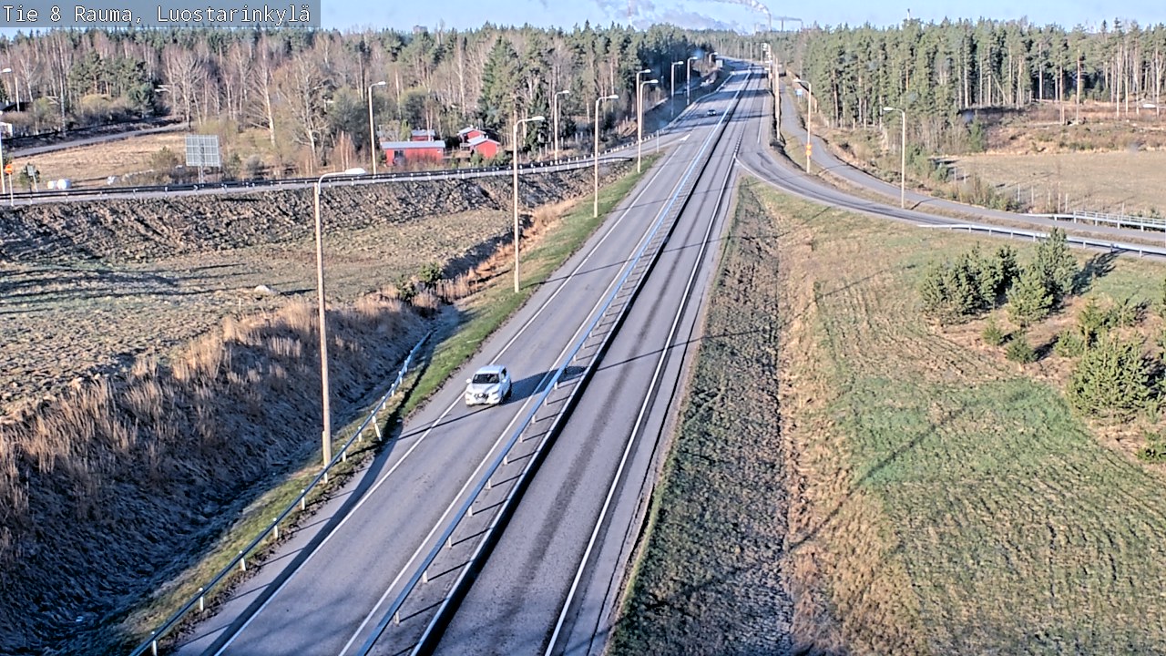 Kelikamerat Kuva Tie 8 Rauma, Luostarinkylä, Rauma, Satakunta