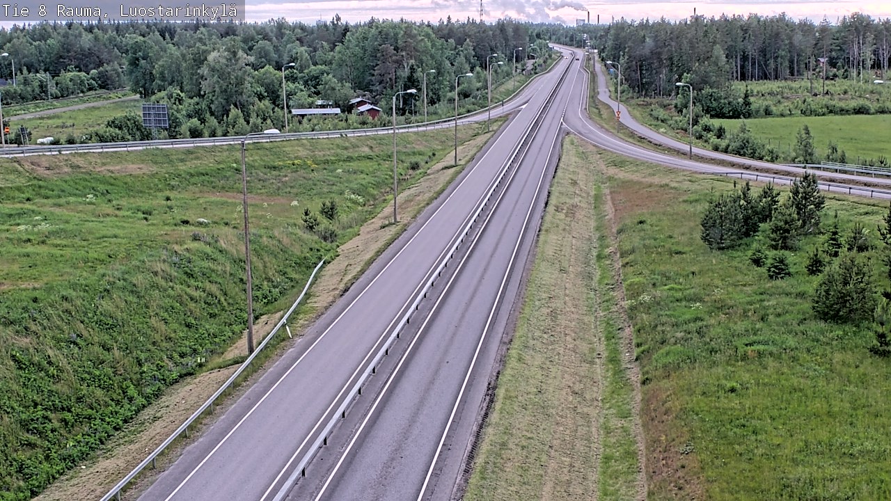 Kelikamerat Kuva Tie 8 Rauma, Luostarinkylä, Rauma, Satakunta