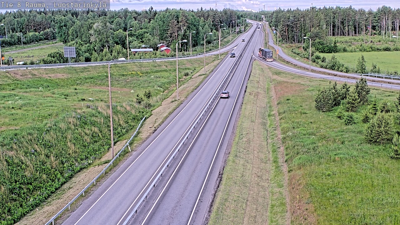 Kelikamerat Kuva Tie 8 Rauma, Luostarinkylä, Rauma, Satakunta