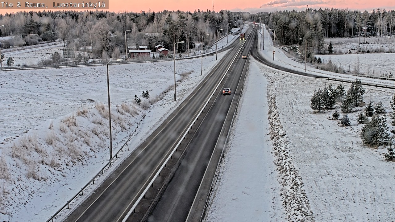 Kelikamerat Kuva Tie 8 Rauma, Luostarinkylä, Rauma, Satakunta