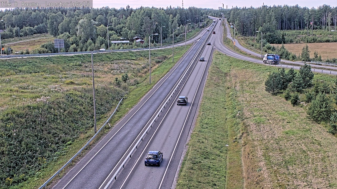 Kelikamerat Kuva Tie 8 Rauma, Luostarinkylä, Rauma, Satakunta