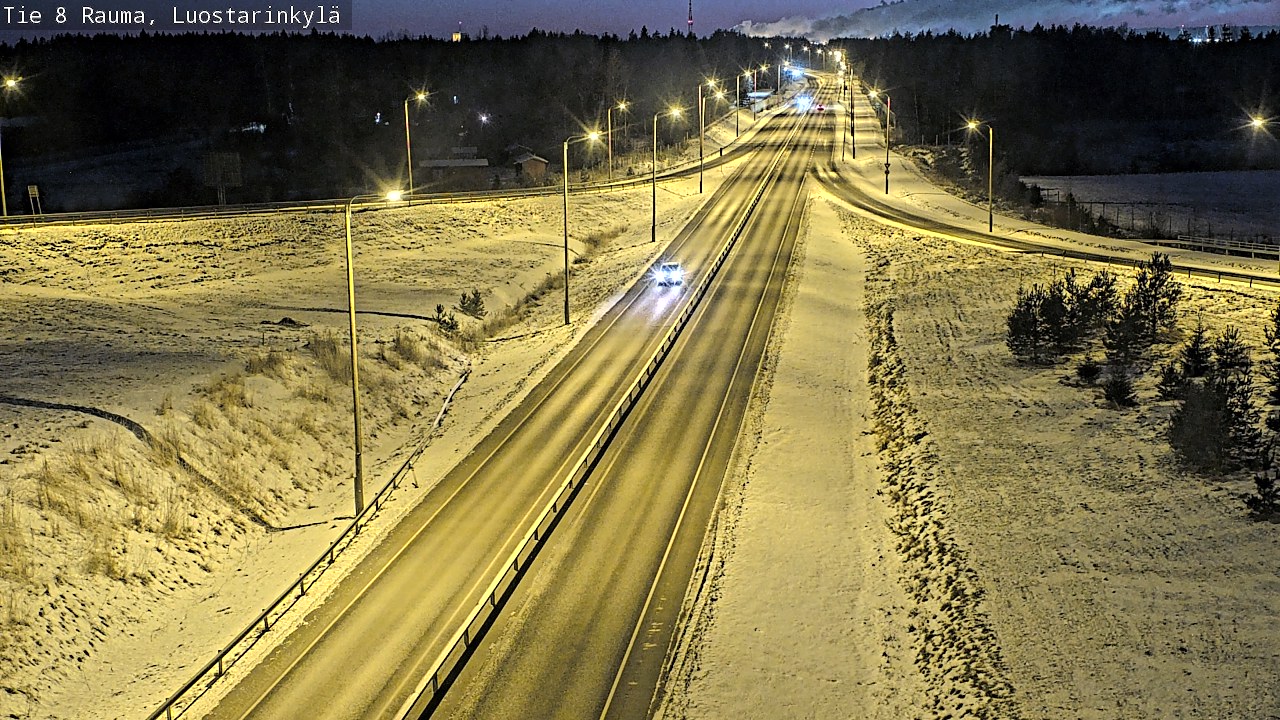 Kelikamerat Kuva Tie 8 Rauma, Luostarinkylä, Rauma, Satakunta