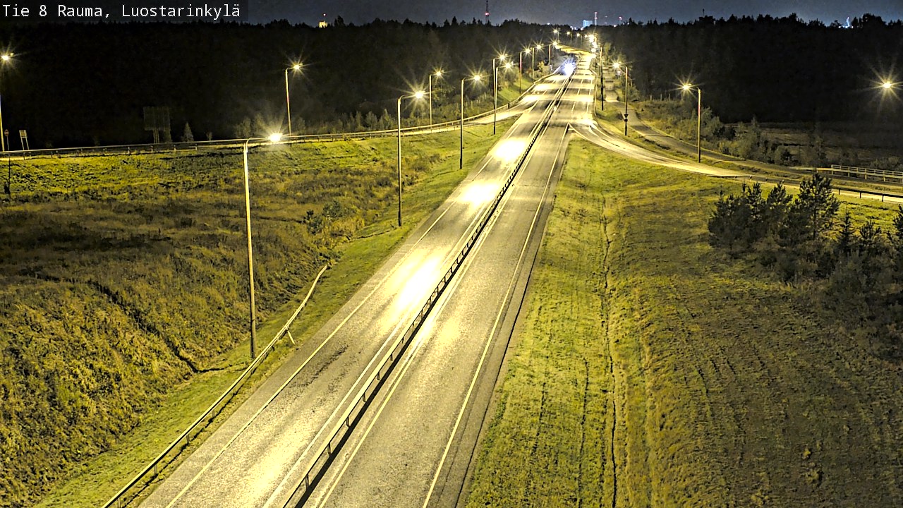Kelikamerat Kuva Tie 8 Rauma, Luostarinkylä, Rauma, Satakunta