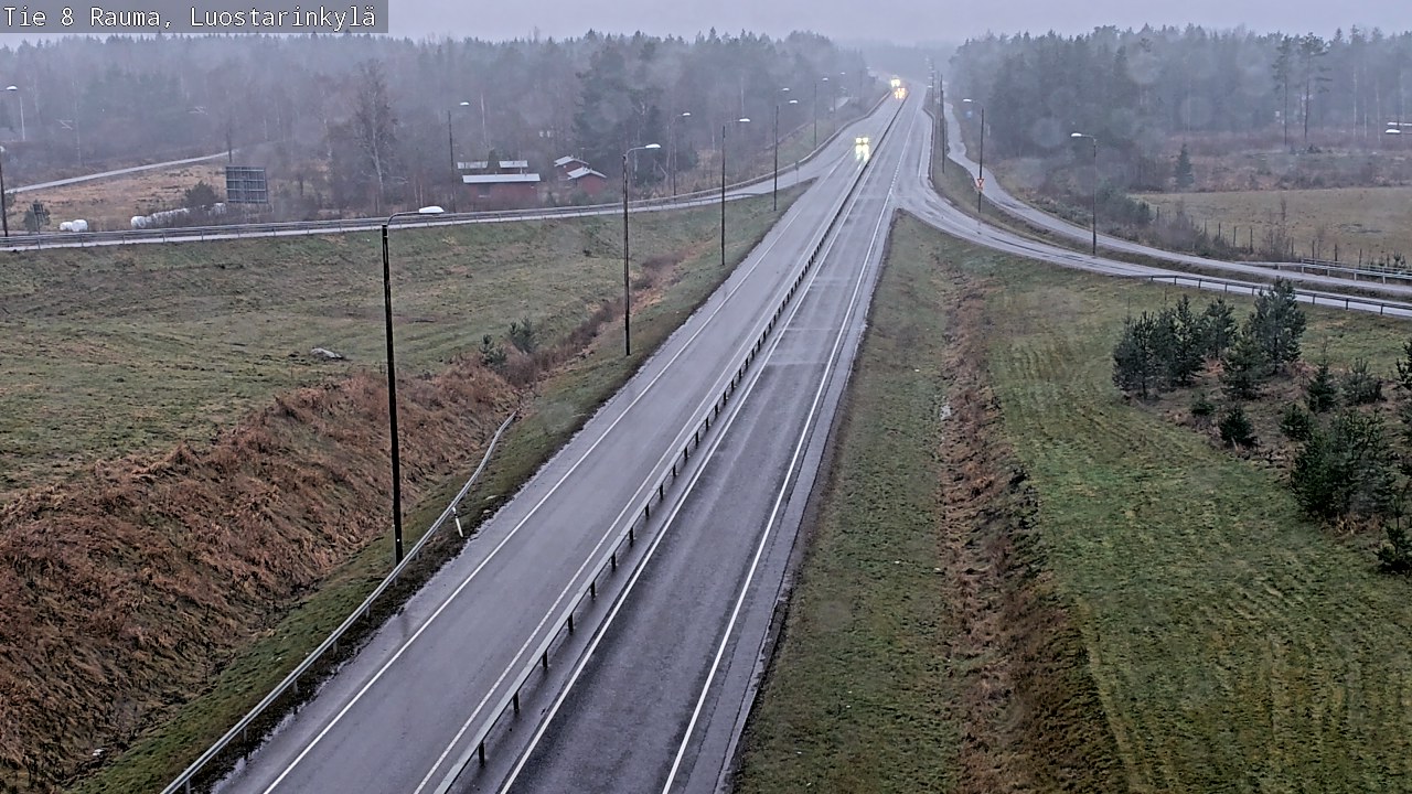 Weather Camera Image Road 8 Rauma, Luostarinkylä, Rauma, Satakunta