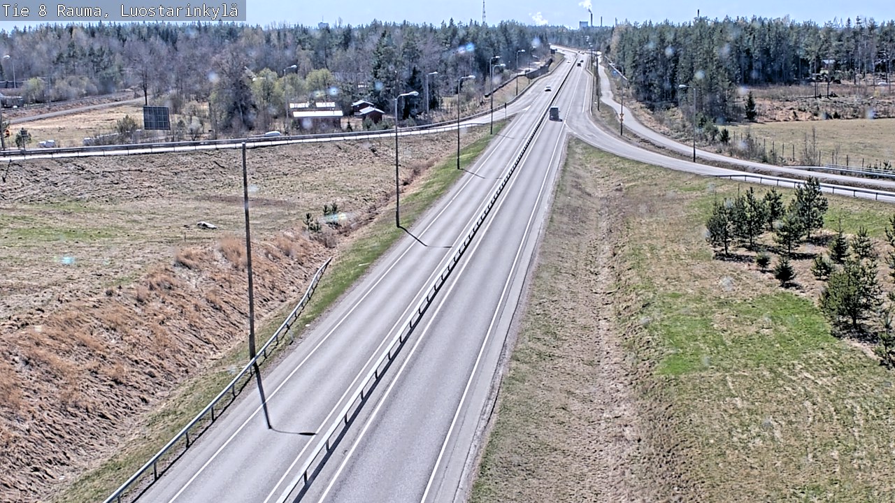 Kelikamerat Kuva Tie 8 Rauma, Luostarinkylä, Rauma, Satakunta