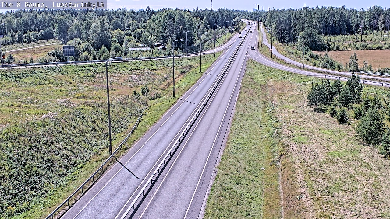 Kelikamerat Kuva Tie 8 Rauma, Luostarinkylä, Rauma, Satakunta