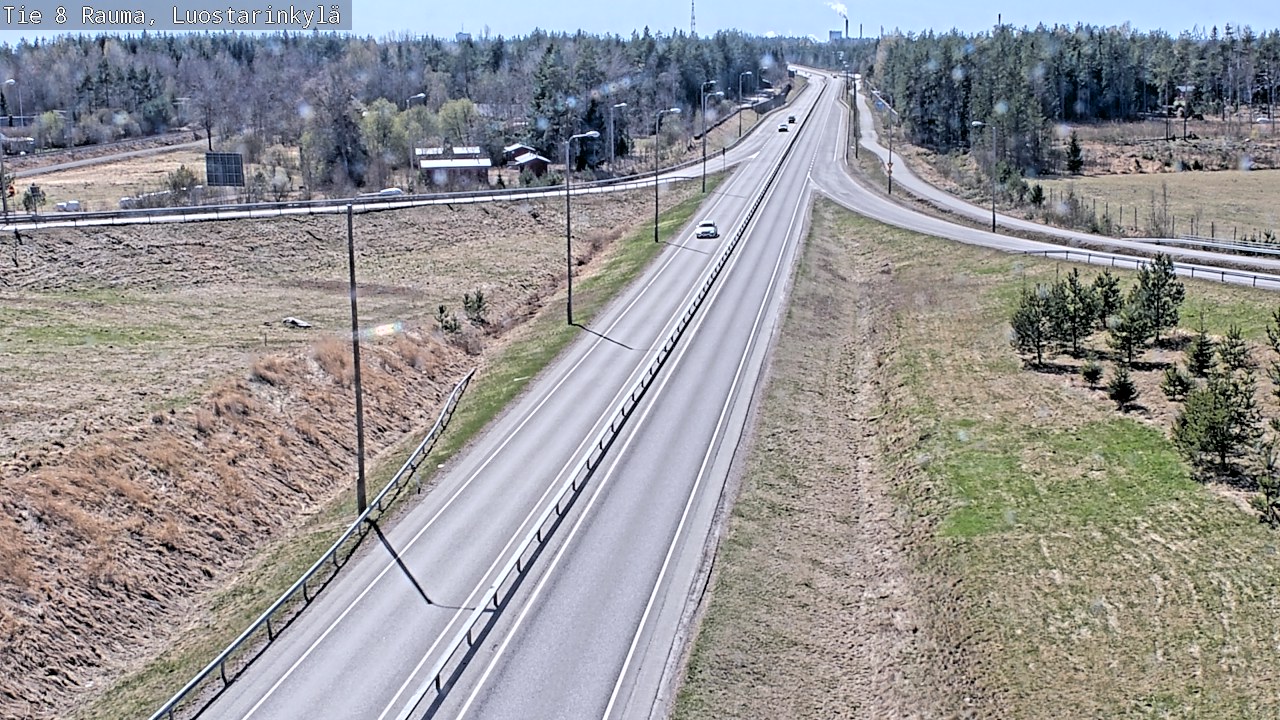 Kelikamerat Kuva Tie 8 Rauma, Luostarinkylä, Rauma, Satakunta