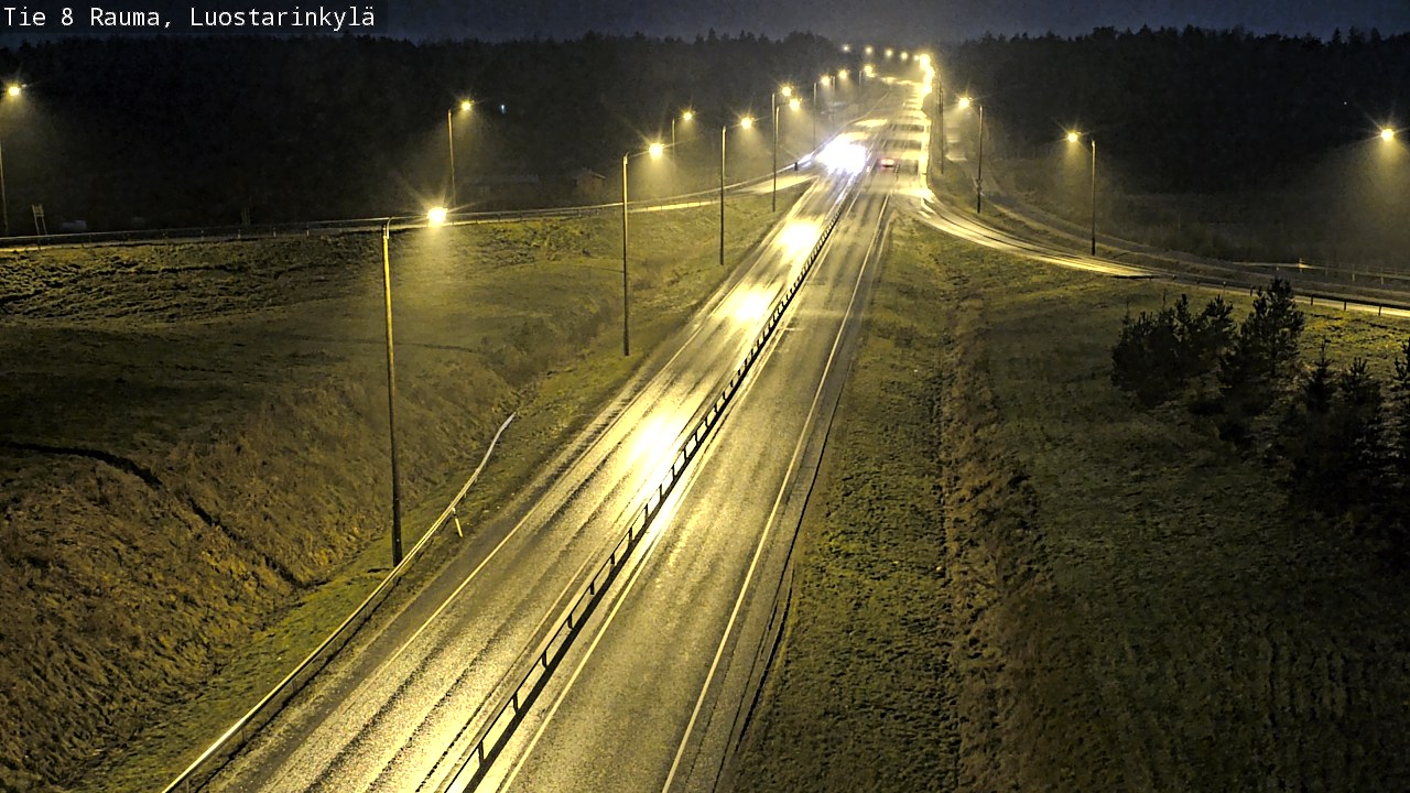 Kelikamerat Kuva Tie 8 Rauma, Luostarinkylä, Rauma, Satakunta