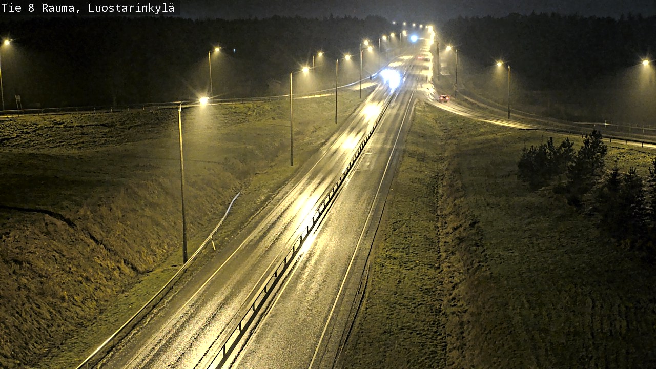 Weather Camera Image Road 8 Rauma, Luostarinkylä, Rauma, Satakunta