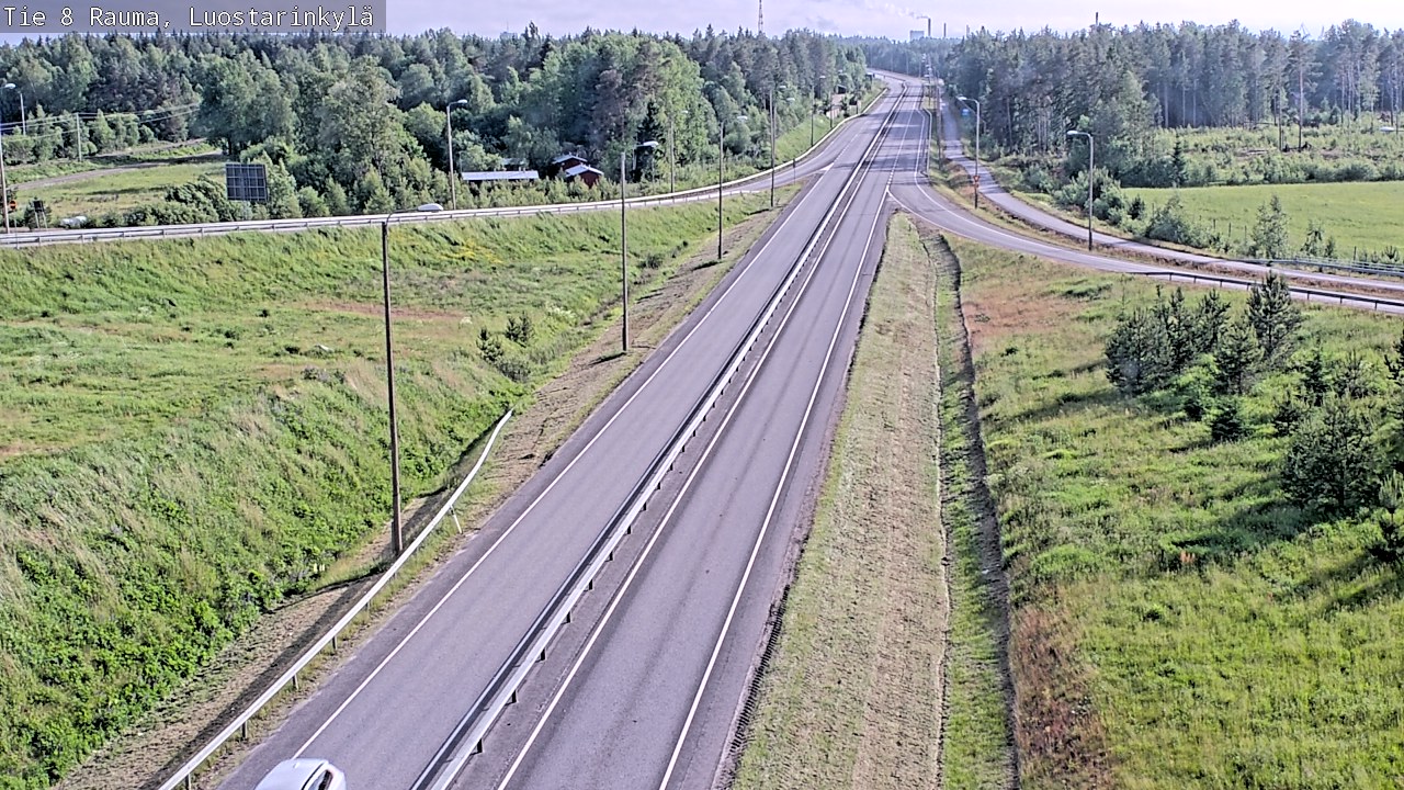 Kelikamerat Kuva Tie 8 Rauma, Luostarinkylä, Rauma, Satakunta