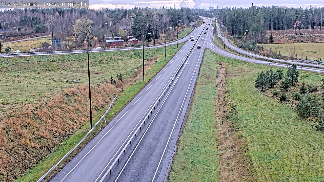 Kelikamerat Kuva Tie 8 Rauma, Luostarinkylä, Rauma, Satakunta