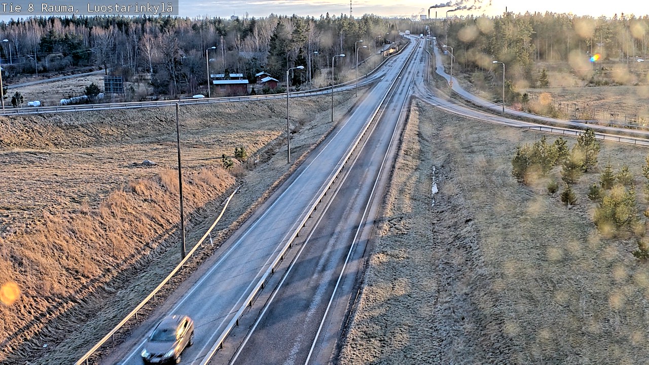 Kelikamerat Kuva Tie 8 Rauma, Luostarinkylä, Rauma, Satakunta