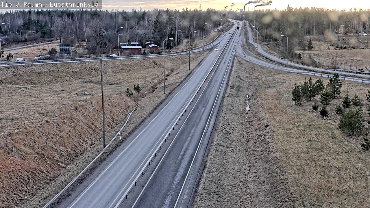 Kelikamerat Kuva Tie 8 Rauma, Luostarinkylä, Rauma, Satakunta