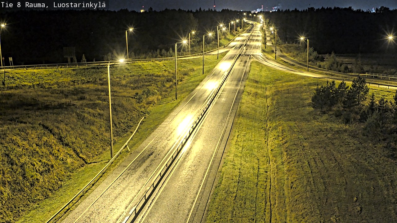 Kelikamerat Kuva Tie 8 Rauma, Luostarinkylä, Rauma, Satakunta